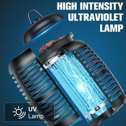 Image of 4200V Electric Bug Zapper with Attractant – Powerful Mosquito & Fly Killer Lamp