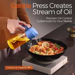 Image of Olive Oil Dispenser, 2 in 1 Oil Sprayer for Cooking