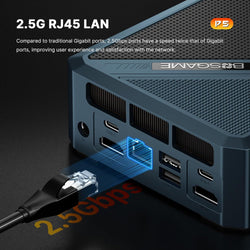 Image of E4 Mini PC – AMD Ryzen 5 3550H | 16GB RAM, 1TB NVMe SSD | Triple Display Support