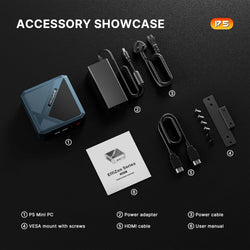 Image of E4 Mini PC – AMD Ryzen 5 3550H | 16GB RAM, 1TB NVMe SSD | Triple Display Support