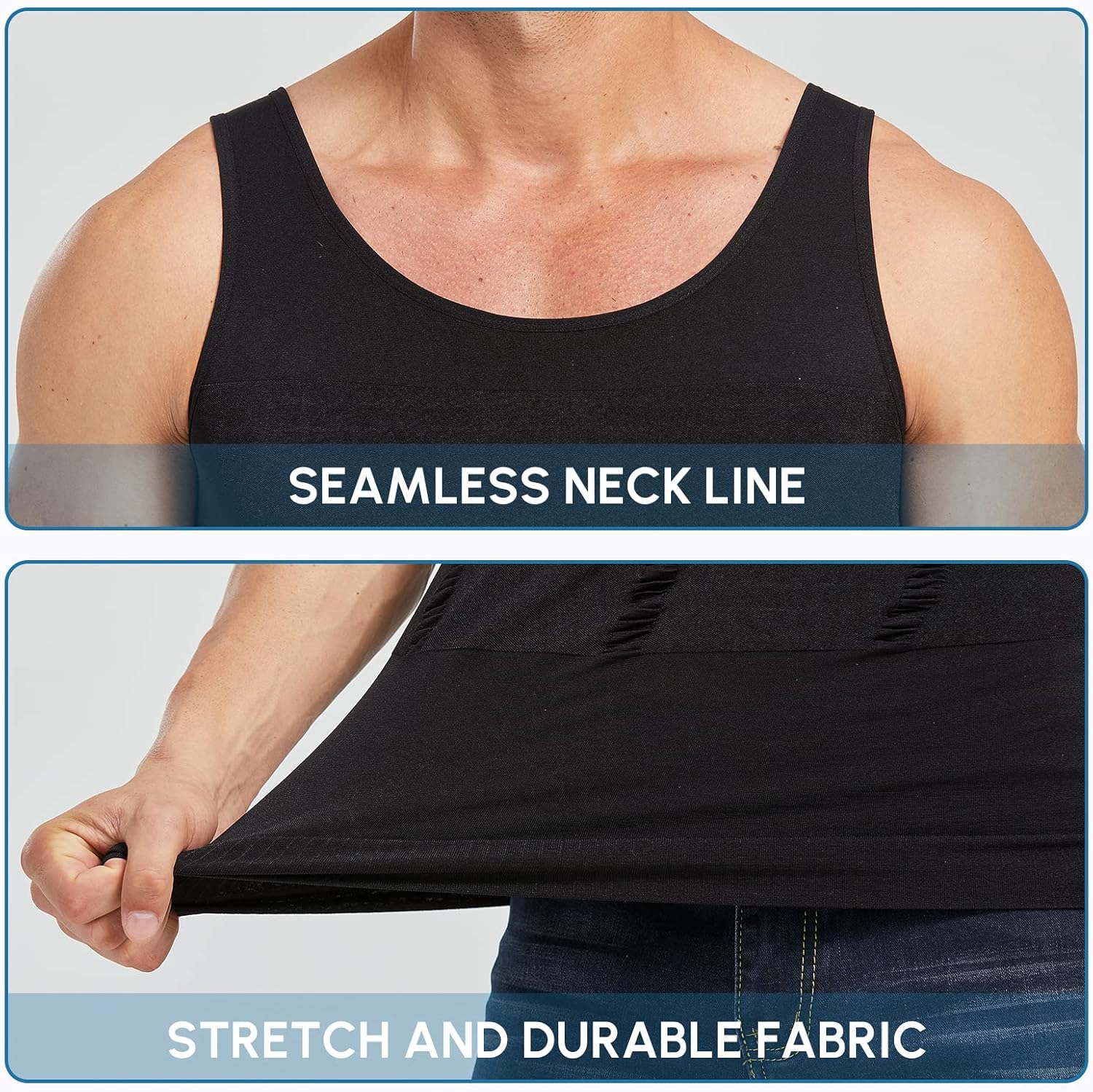 Men's Shaper Slimming Undershirts T-Shirt