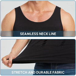 Image of Men's Shaper Slimming Undershirts T-Shirt