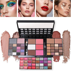 Image of 39 Eyeshadows, Blush, Compact Powder, Lipsticks & Brushes – Waterproof