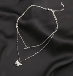Image of 1pc Women's Double Layer Necklace
