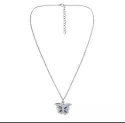 Image of 1pc i love you Openable Butterfly Necklace