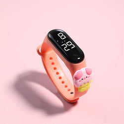 Image of LED Electronic Watch Student Cute Doll Luminous