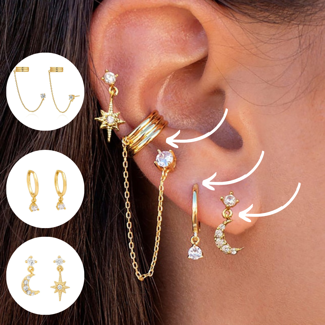 Amira Boho Chic Earring Set – Effortlessly Stylish & Free-Spirited Accessories