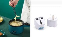 Image of Mini Kitchen Electric Pot Multifunctional Home Electric Cooking Pot Intelligent Noodle Cooking Pot