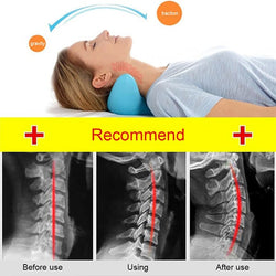 Image of NeckEase Stretch – Ergonomic Neck Pillow for Natural Tension Relief & Posture Support