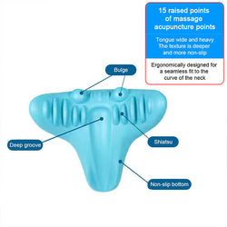 Image of NeckEase Stretch – Ergonomic Neck Pillow for Natural Tension Relief & Posture Support