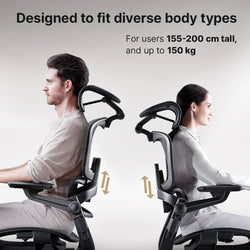 Image of ErgoFlex Ergonomic Office Chair – 16-Point Adjustable Comfort