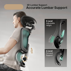 Image of ErgoFlex Ergonomic Office Chair – 16-Point Adjustable Comfort
