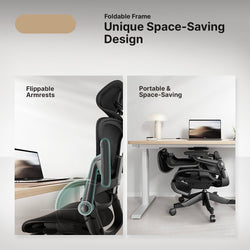 Image of ErgoFlex Ergonomic Office Chair – 16-Point Adjustable Comfort