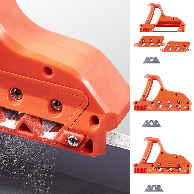 Precision Beveling Tool with Interchangeable Blades (45° & 60°) for Clean
