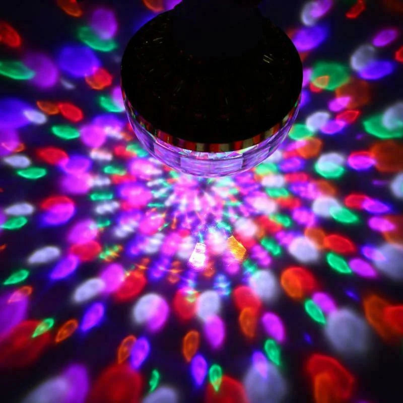 Automatic Rotating LED Party Light with Multicolour Effects