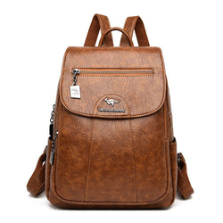 Image of Luxe Leather Backpack – Timeless Elegance for the Modern Woman