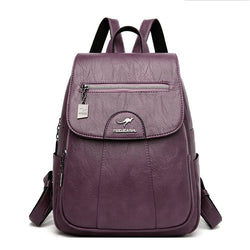 Image of Luxe Leather Backpack – Timeless Elegance for the Modern Woman