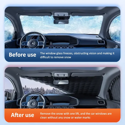 Image of All-Season Magnetic Windscreen Cover – Weather, Sun & Theft Protection