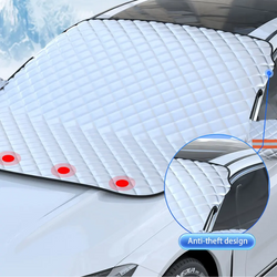 Image of All-Season Magnetic Windscreen Cover – Weather, Sun & Theft Protection