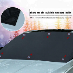 Image of All-Season Magnetic Windscreen Cover – Weather, Sun & Theft Protection