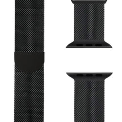 Image of SteelFlex Milanese Stainless Steel Band – Magnetic Adjustable Strap for Apple Watch