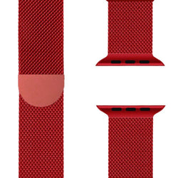 Image of SteelFlex Milanese Stainless Steel Band – Magnetic Adjustable Strap for Apple Watch