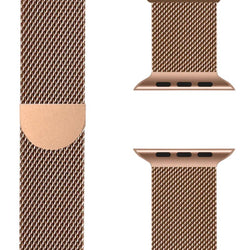 Image of SteelFlex Milanese Stainless Steel Band – Magnetic Adjustable Strap for Apple Watch