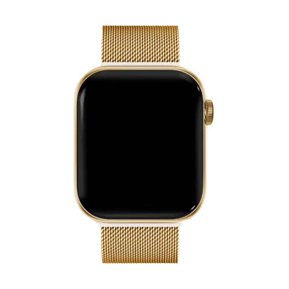 SteelFlex Milanese Stainless Steel Band – Magnetic Adjustable Strap for Apple Watch