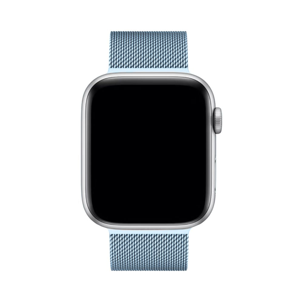 SteelFlex Milanese Stainless Steel Band – Magnetic Adjustable Strap for Apple Watch