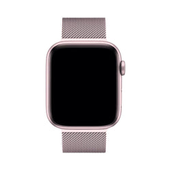 Image of SteelFlex Milanese Stainless Steel Band – Magnetic Adjustable Strap for Apple Watch