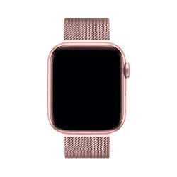 Image of SteelFlex Milanese Stainless Steel Band – Magnetic Adjustable Strap for Apple Watch