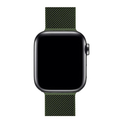 Image of SteelFlex Milanese Stainless Steel Band – Magnetic Adjustable Strap for Apple Watch