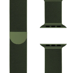 Image of SteelFlex Milanese Stainless Steel Band – Magnetic Adjustable Strap for Apple Watch