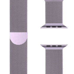 Image of SteelFlex Milanese Stainless Steel Band – Magnetic Adjustable Strap for Apple Watch