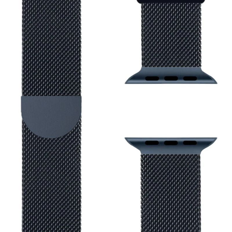 SteelFlex Milanese Stainless Steel Band – Magnetic Adjustable Strap for Apple Watch