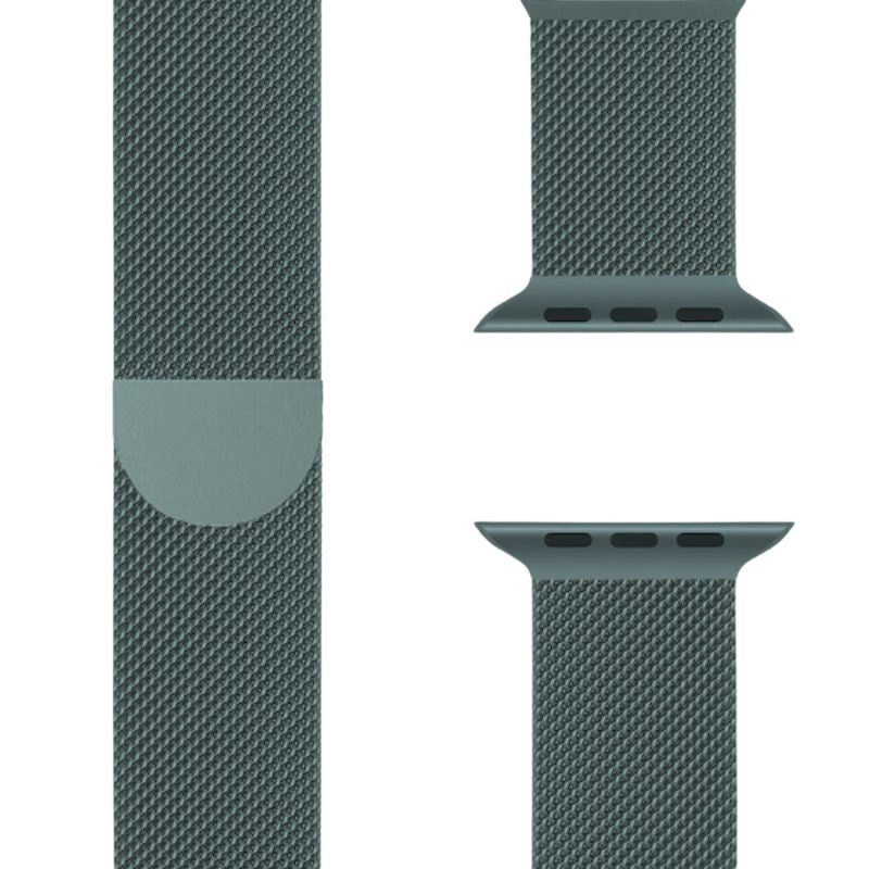 SteelFlex Milanese Stainless Steel Band – Magnetic Adjustable Strap for Apple Watch