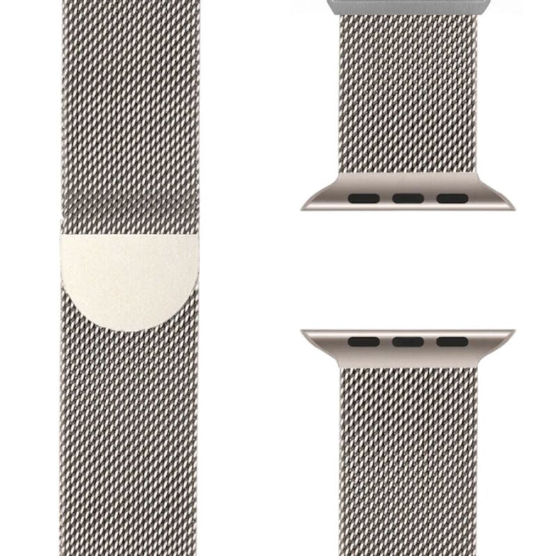 SteelFlex Milanese Stainless Steel Band – Magnetic Adjustable Strap for Apple Watch
