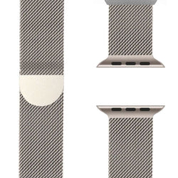 Image of SteelFlex Milanese Stainless Steel Band – Magnetic Adjustable Strap for Apple Watch
