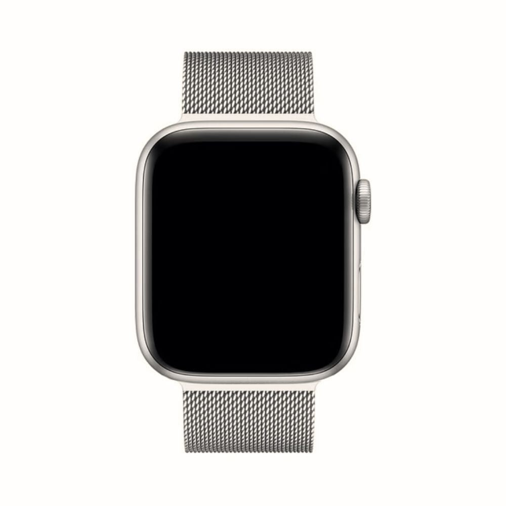 SteelFlex Milanese Stainless Steel Band – Magnetic Adjustable Strap for Apple Watch