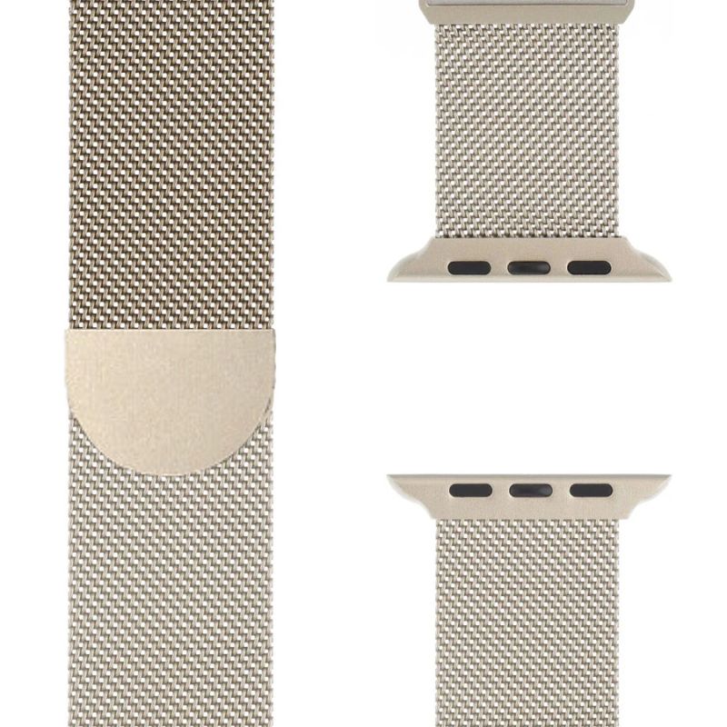 SteelFlex Milanese Stainless Steel Band – Magnetic Adjustable Strap for Apple Watch