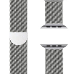 Image of SteelFlex Milanese Stainless Steel Band – Magnetic Adjustable Strap for Apple Watch