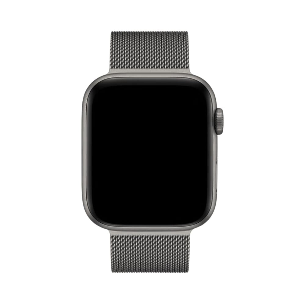 SteelFlex Milanese Stainless Steel Band – Magnetic Adjustable Strap for Apple Watch