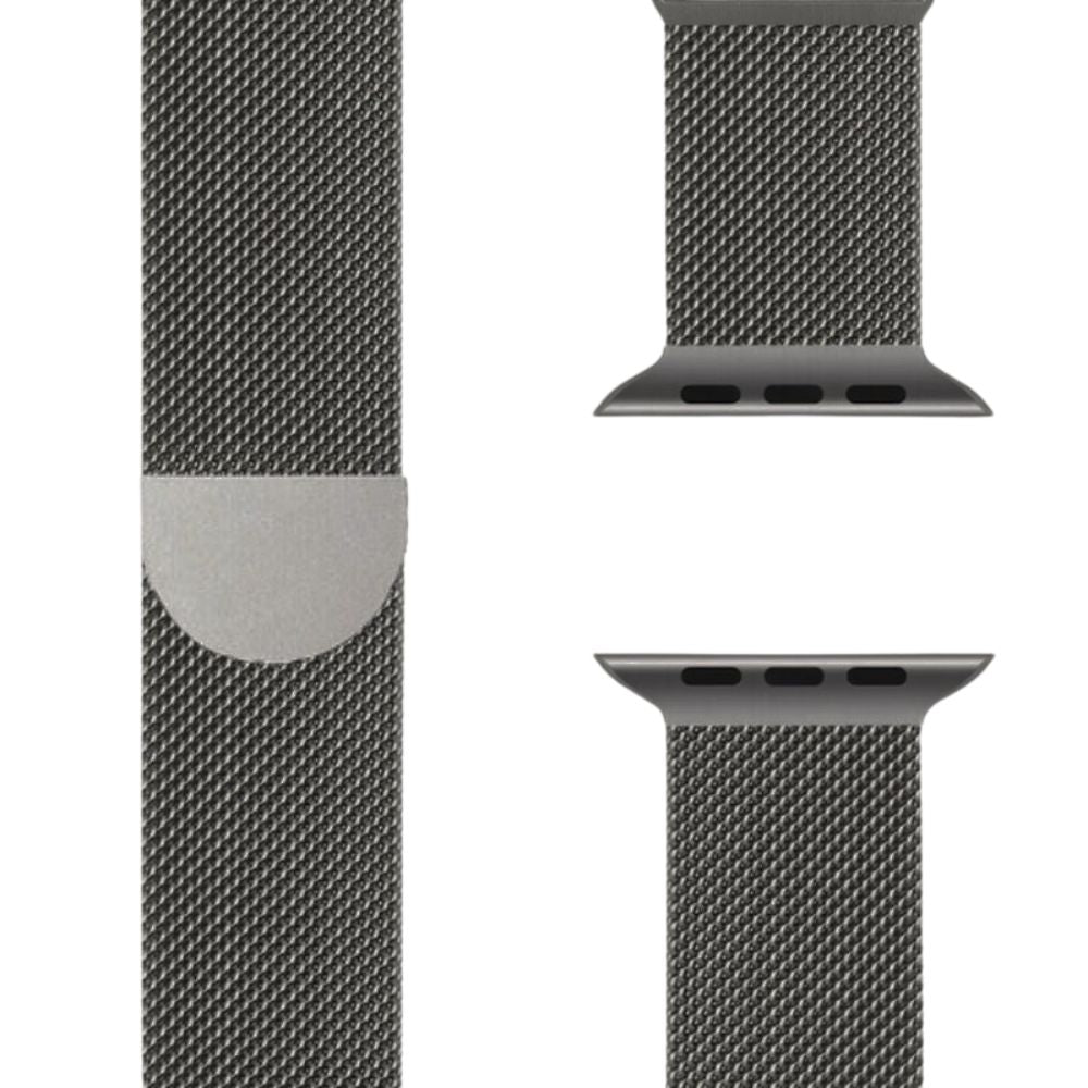 SteelFlex Milanese Stainless Steel Band – Magnetic Adjustable Strap for Apple Watch