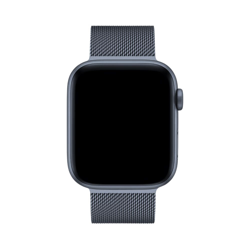 SteelFlex Milanese Stainless Steel Band – Magnetic Adjustable Strap for Apple Watch