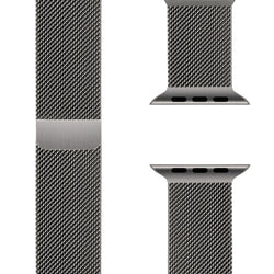 Image of SteelFlex Milanese Stainless Steel Band – Magnetic Adjustable Strap for Apple Watch