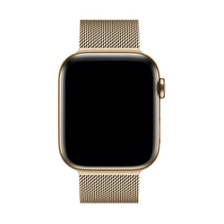Image of SteelFlex Milanese Stainless Steel Band – Magnetic Adjustable Strap for Apple Watch