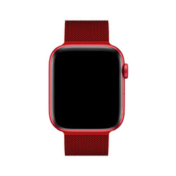 Image of SteelFlex Milanese Stainless Steel Band – Magnetic Adjustable Strap for Apple Watch