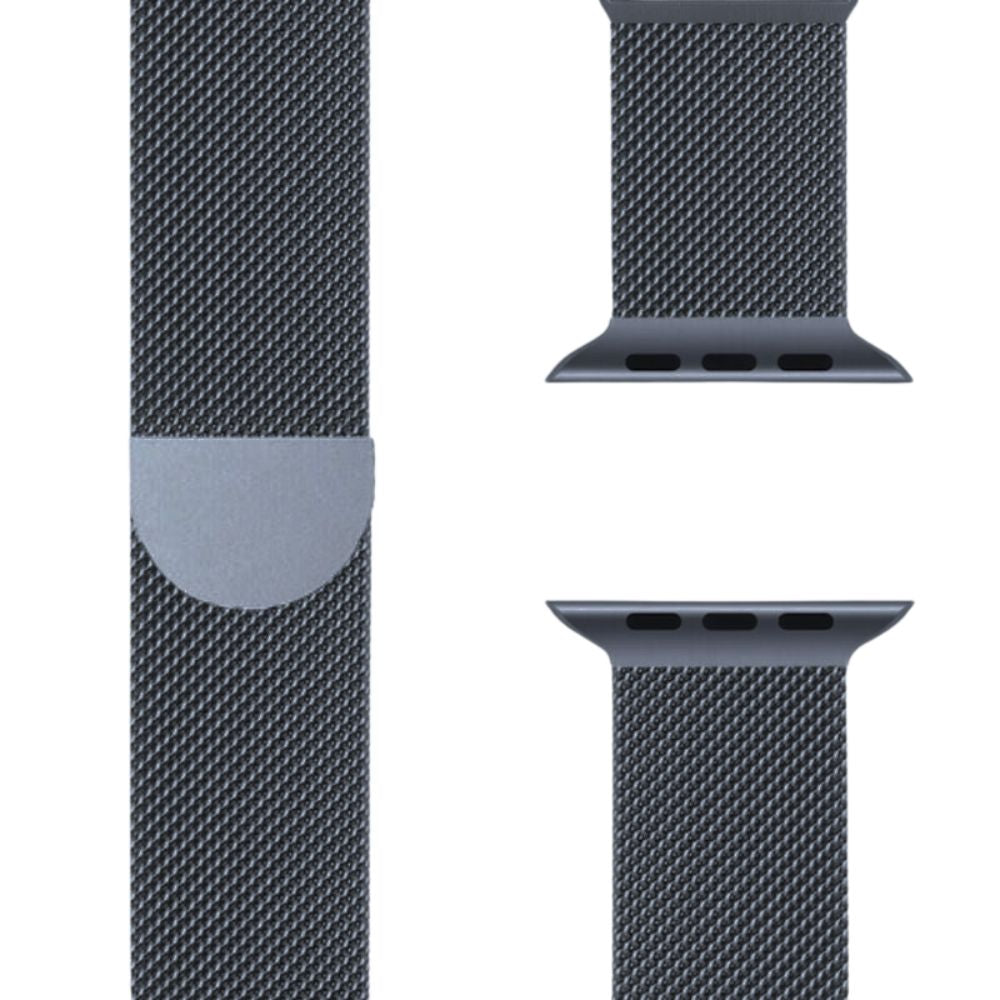 SteelFlex Milanese Stainless Steel Band – Magnetic Adjustable Strap for Apple Watch