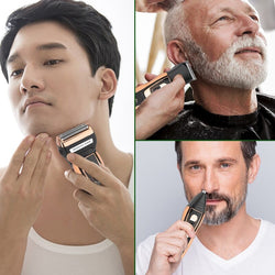 Image of 3-in-1 Grooming Trimmer – Beard, Nose Hair & Shaving Tool