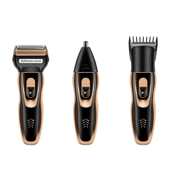 3-in-1 Grooming Trimmer – Beard, Nose Hair & Shaving Tool